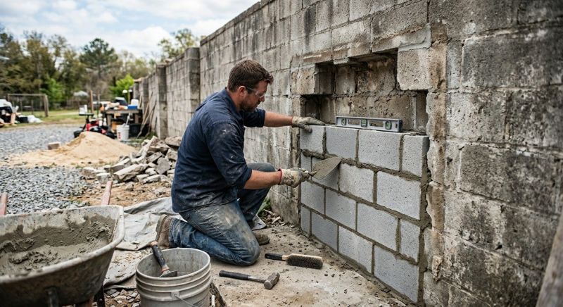 Masonry Wall Repair
