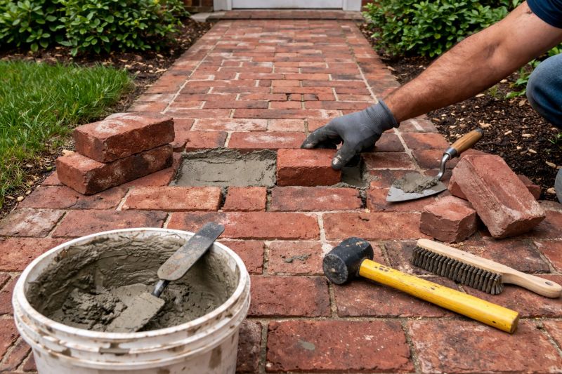 Brick Driveway Repair in Jackson, TN