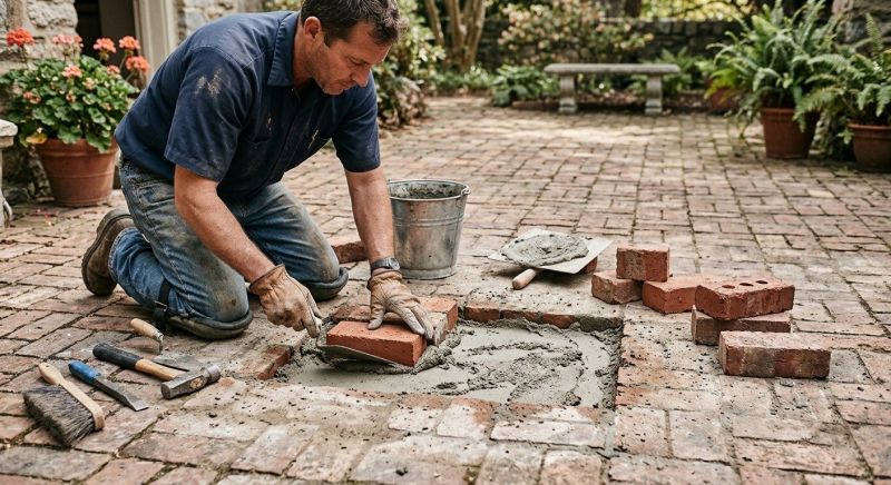 Brick Floor Repair in Jackson, TN