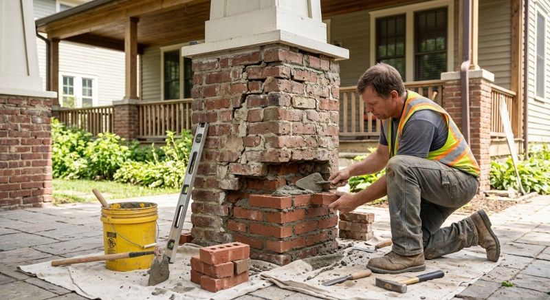 Brick Restoration in Trenton, TN