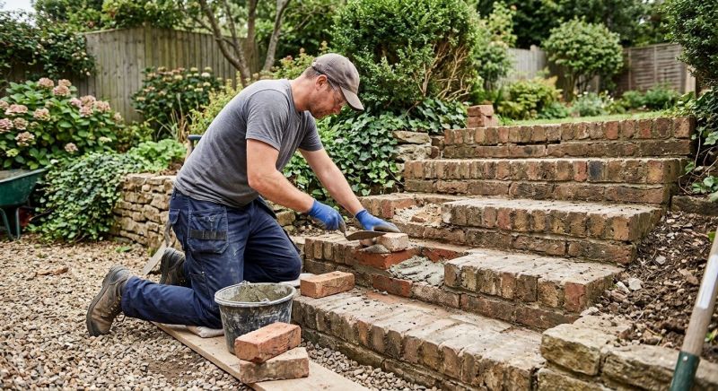 Brick Stairs Repair in Crockett County, TN