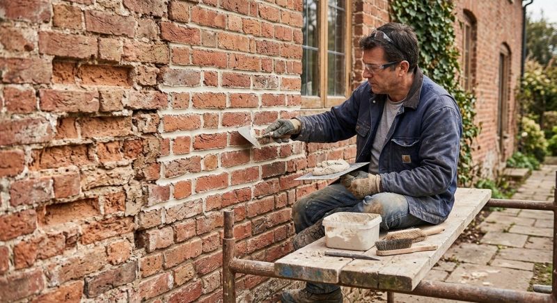 Brick Stairs Repair in Milan, TN