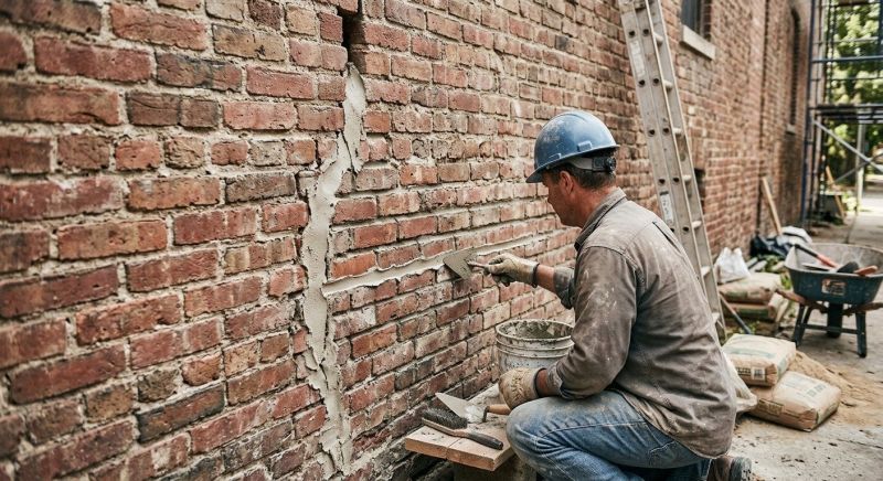 Brick Wall Repair in Bells, TN