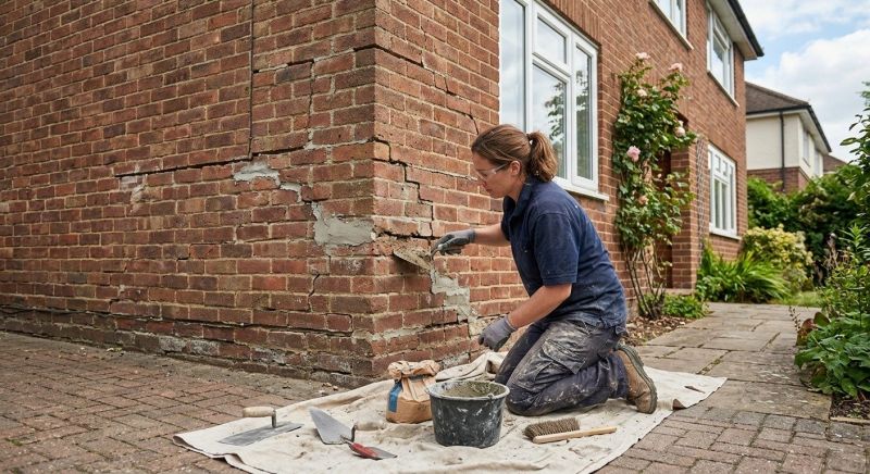 Brick Wall Repair in Humboldt, TN