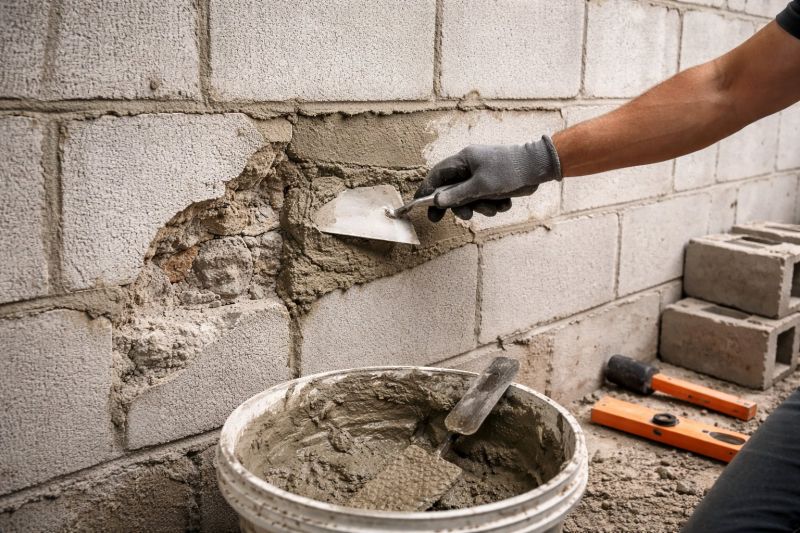 Cinder Block Repair in Jackson, TN