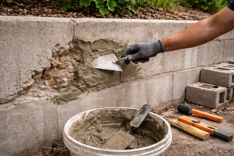 Retaining Wall Repair in Bells, TN