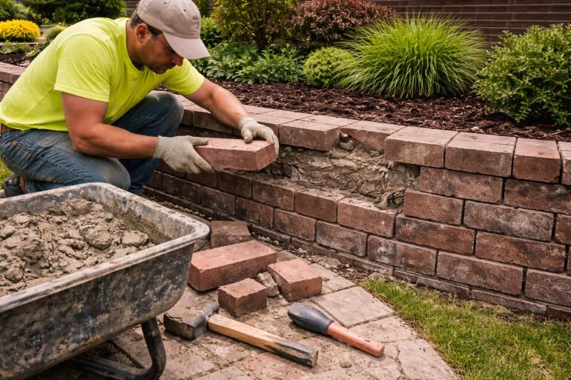 Retaining Wall Repair in Milan, TN