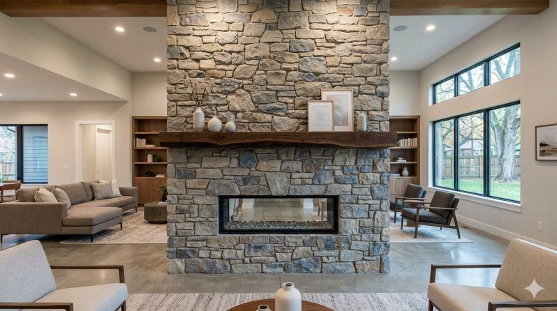 Stone Chimney Installation in Humboldt, TN