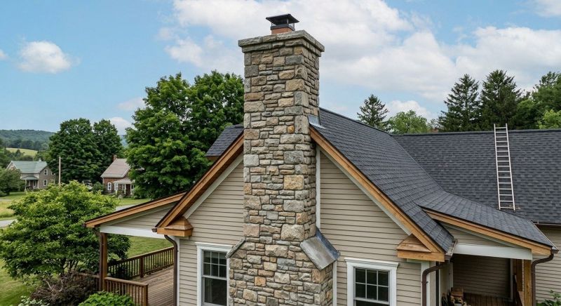 Stone Chimney Installation in Jackson, TN