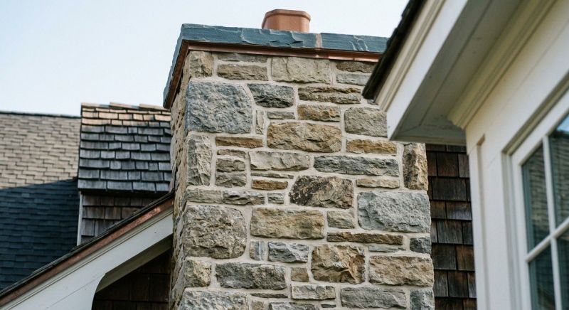 Stone Chimney Installation in Milan, TN