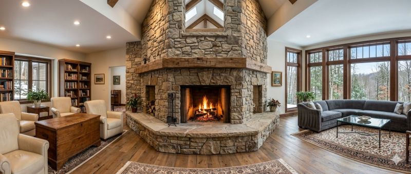 Stone Chimney Installation in Milan, TN