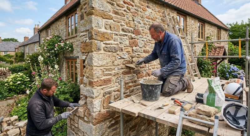 Stone Masonry Repair in Milan, TN