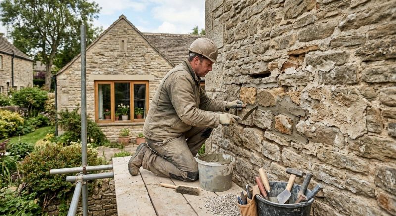 Stone Masonry Repair in Milan, TN