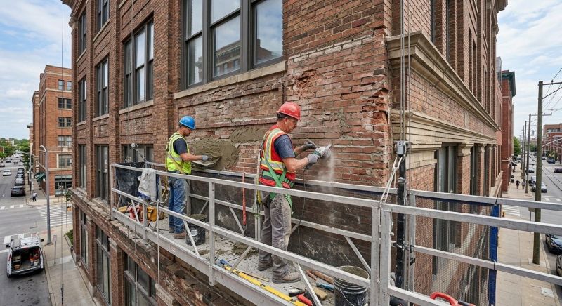 Commercial Masonry Repair in Milan, TN